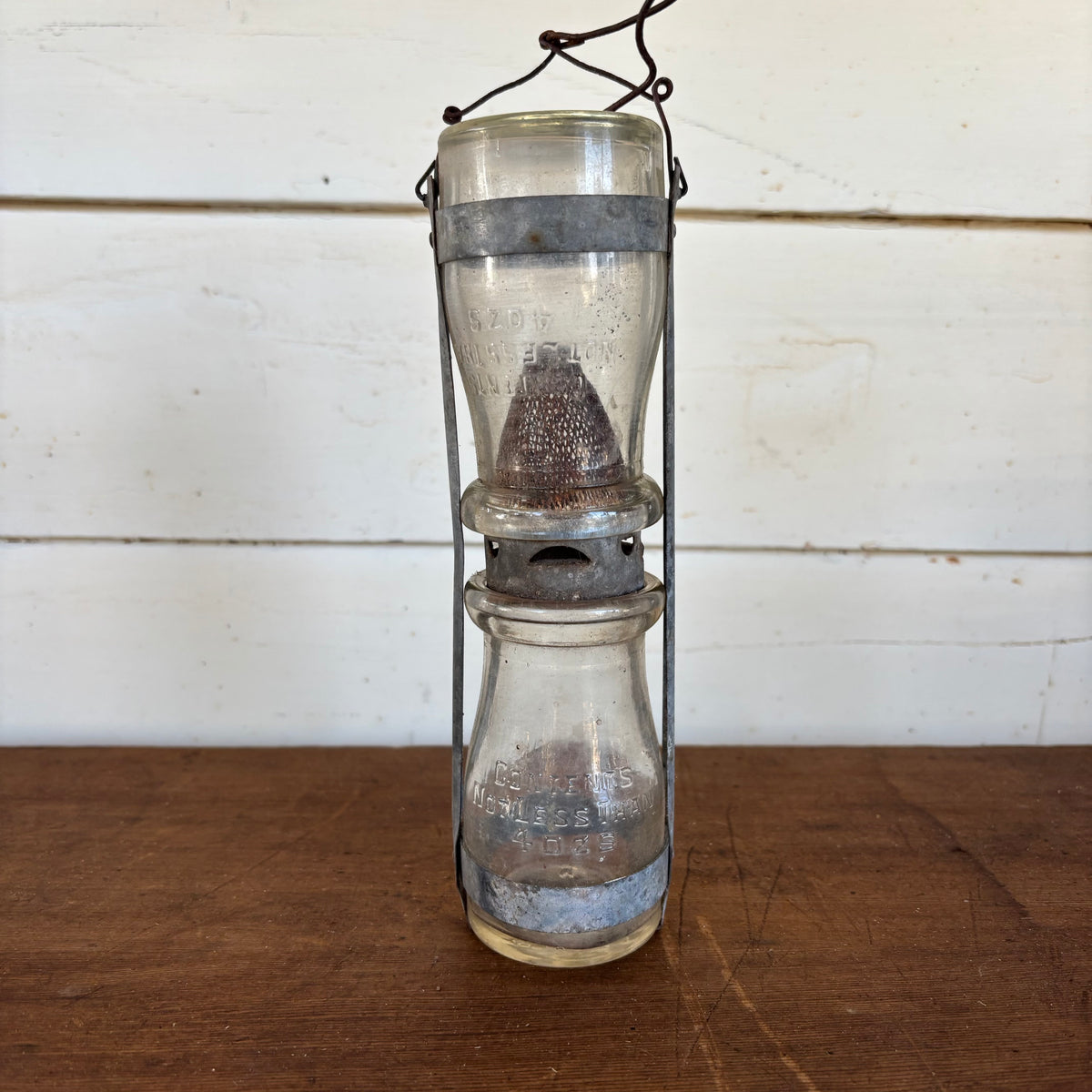 Pair of Early Depression-Era Carbide Lamps — c.1930s