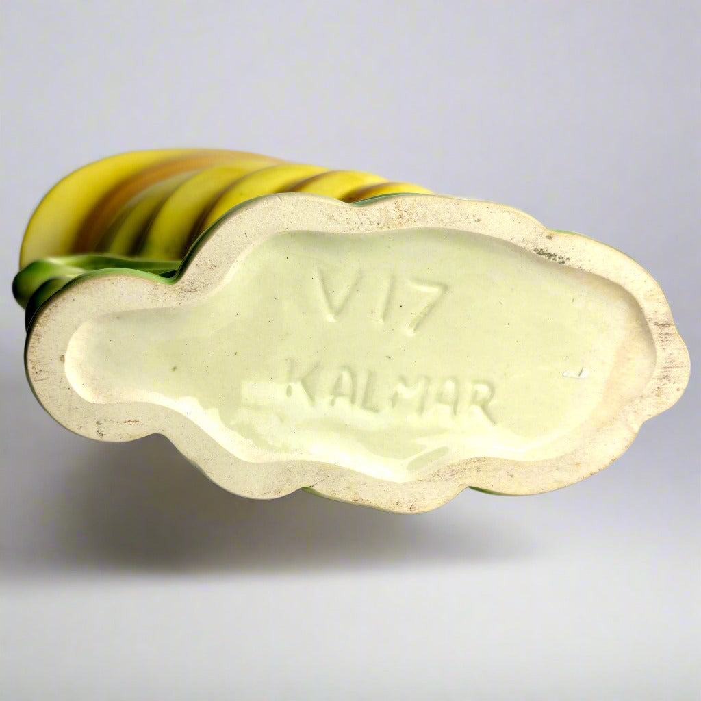 Kalmar Pottery Nautilus Shell Vase – Model V17, 1960s