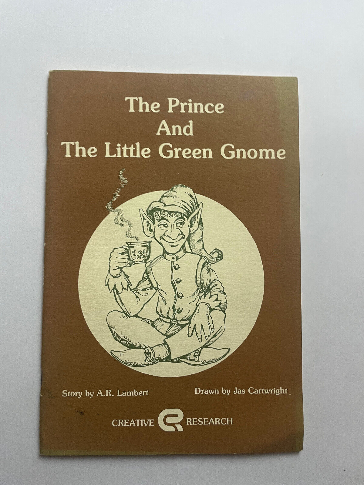 The Prince And The Little Green Gnome, Rare Vintage Book By A.R. Lambert & Drawn
