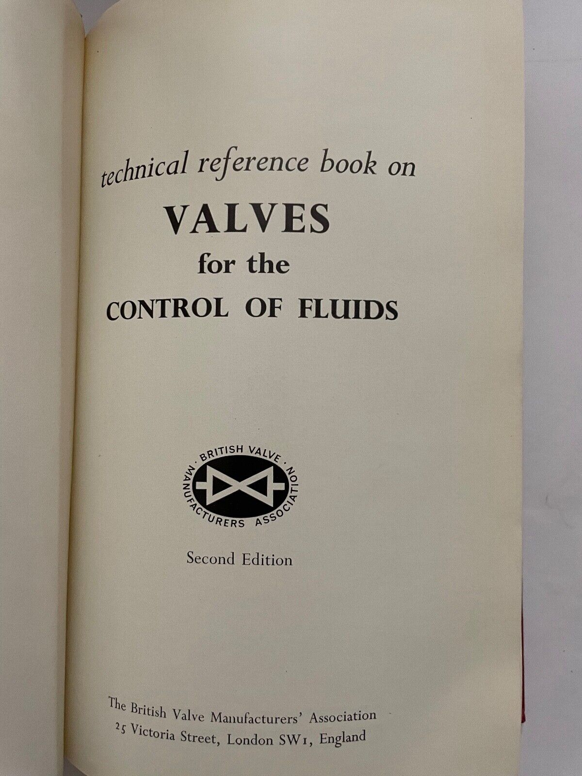 Technical Reference Book on Valves