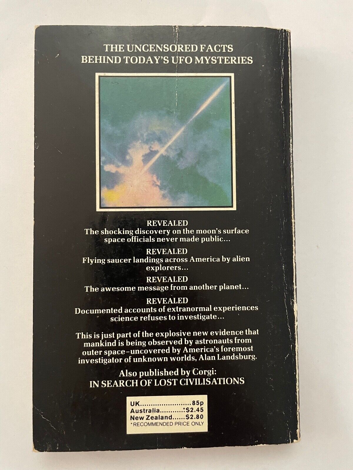 IN SEARCH OF EXTRA TERRESTRIALS - Alan Landsburg , 1977 First Edition Paperback