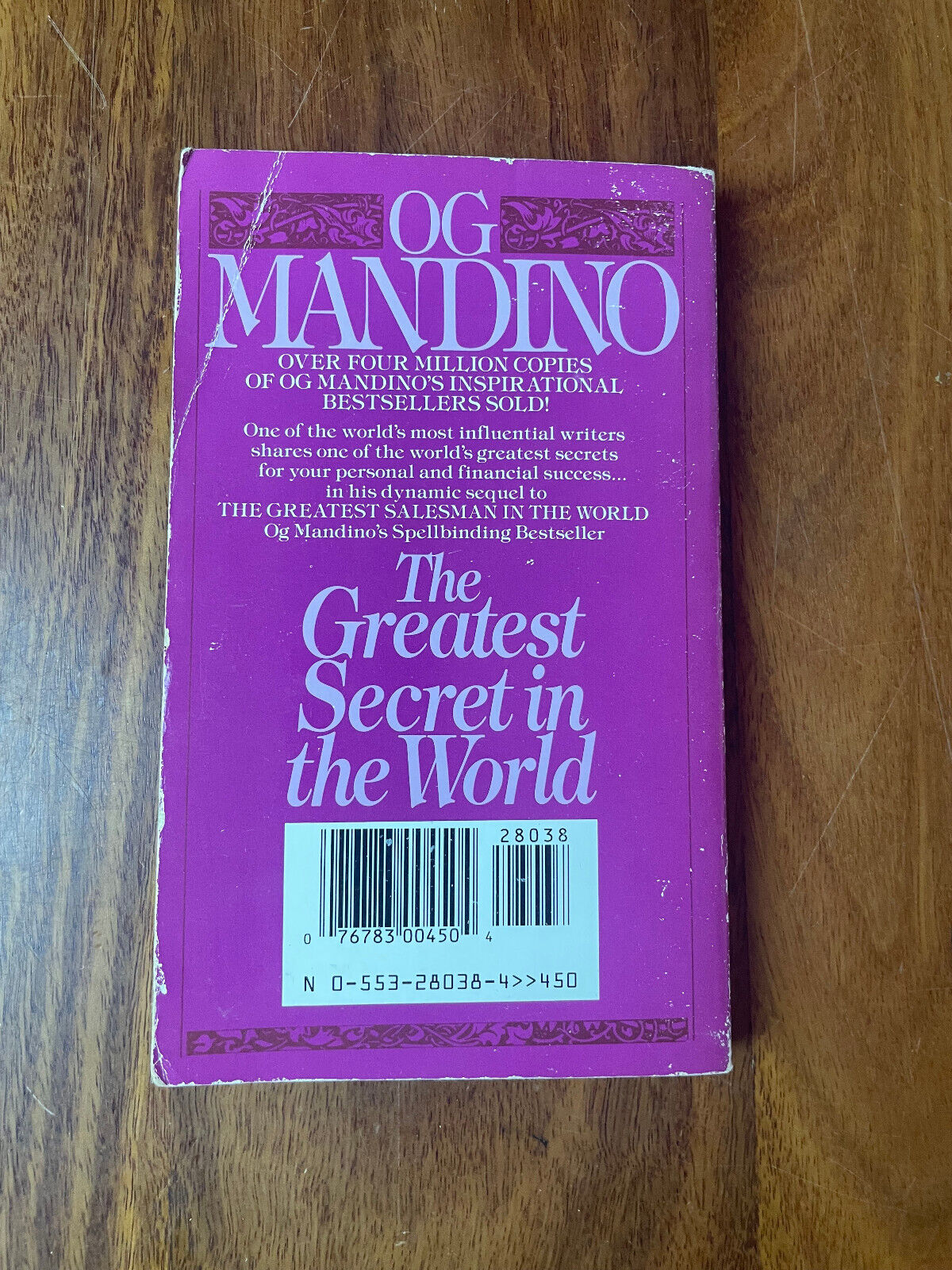 Og Mandino The Greatest Secret in the World (Paperback)