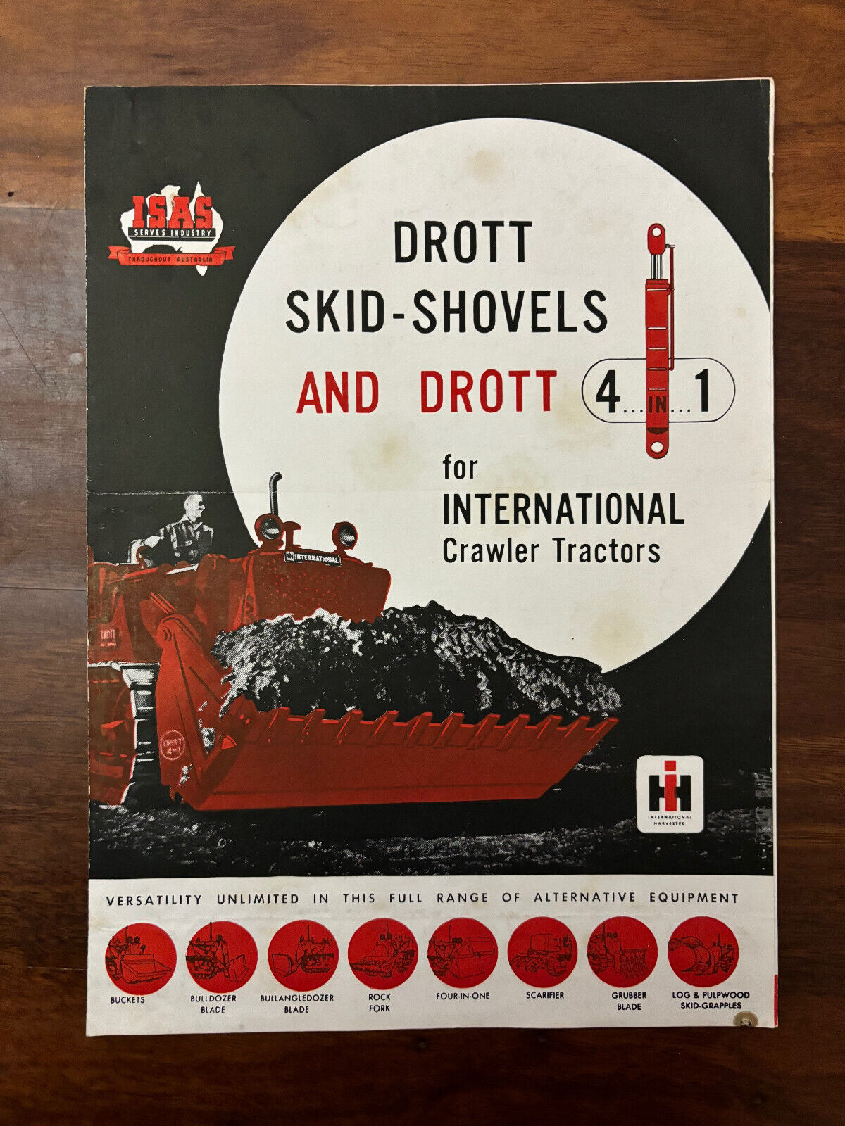 Drott Skid Shovels Sales Brochure