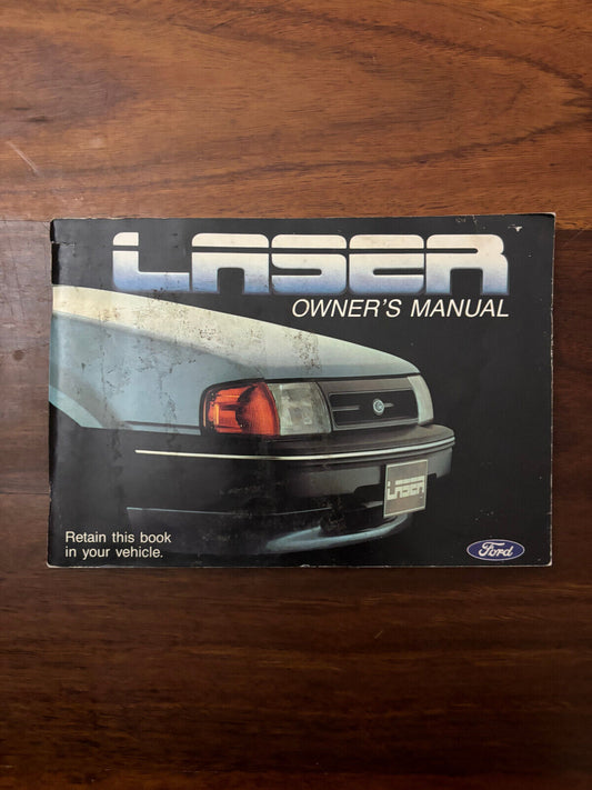 FORD LASER Original Vintage OWNER'S HANDBOOK MANUAL 1985