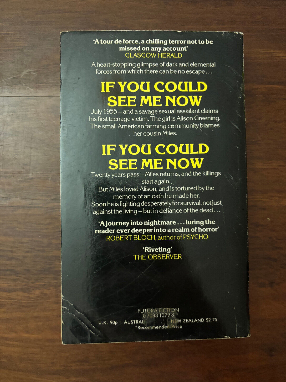 If You Could See Me Now By Peter Straub - Paperback