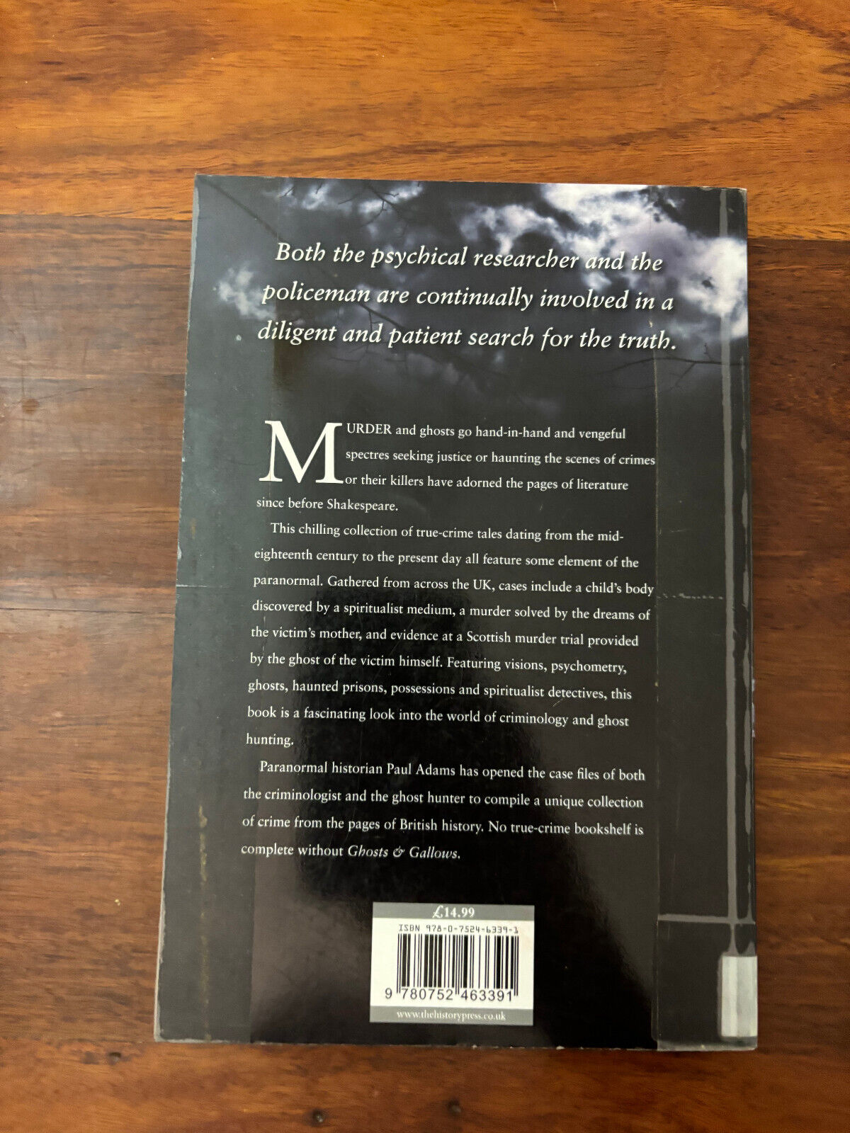 Paul Adams Ghosts and Gallows (Paperback)
