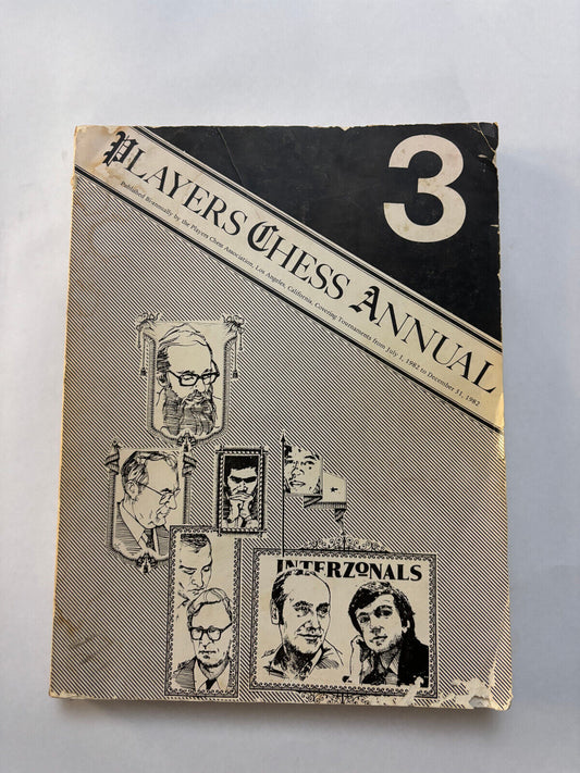 Chess Annual III By Larry Christiansen 1983
