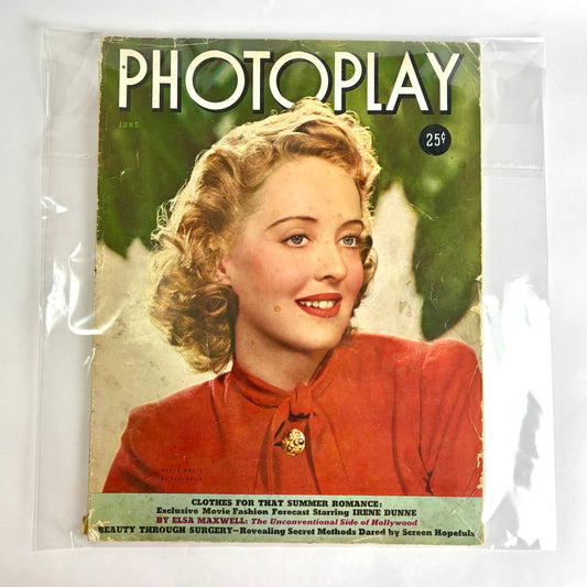 Photoplay Magazine – June 1939 (Bette Davis Cover)