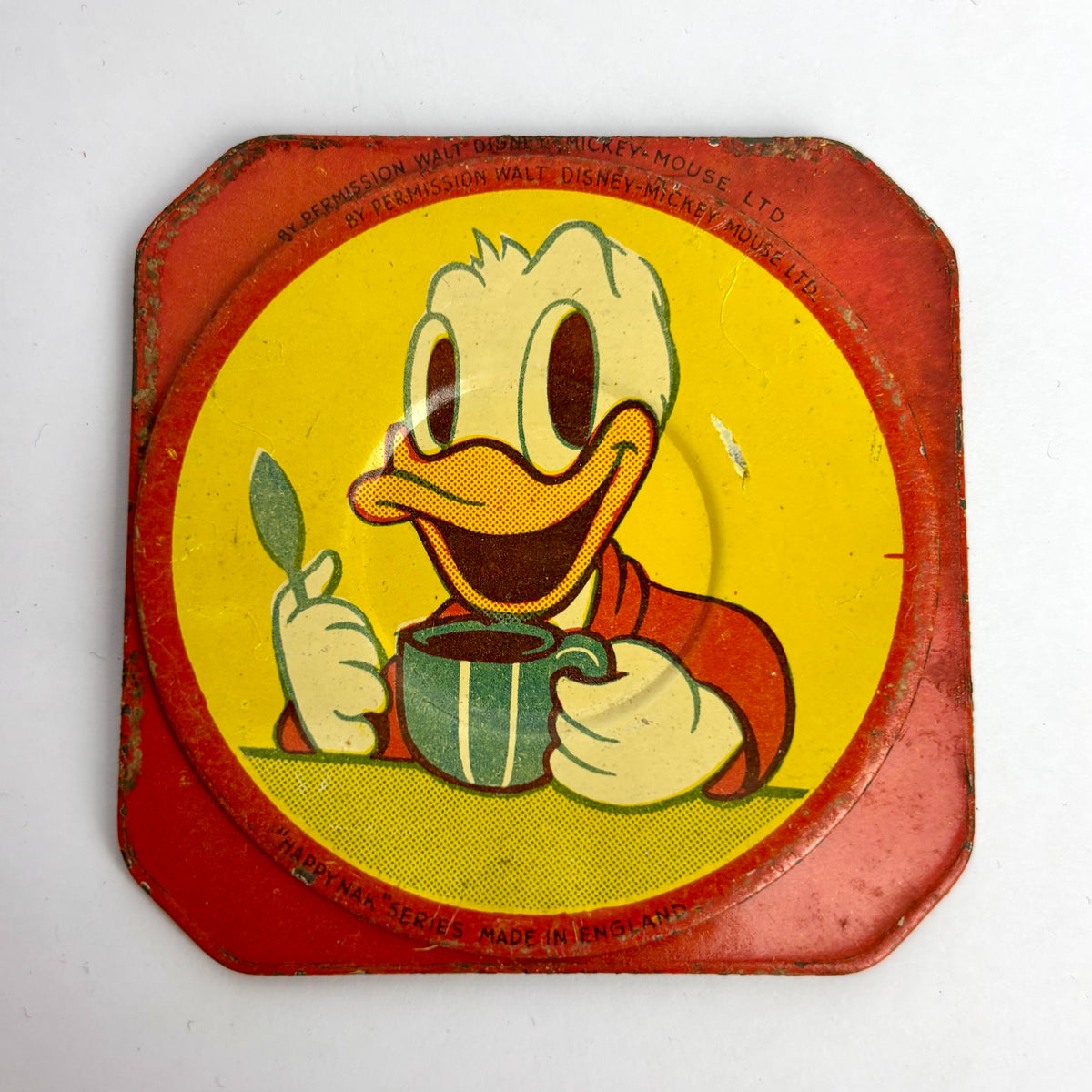 Vintage “Happy Nak Series” Walt Disney Tin Tea Set (Made in England)