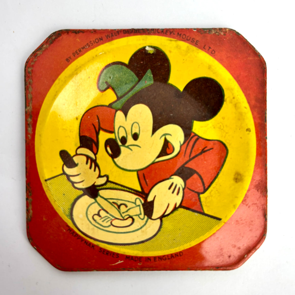 Vintage “Happy Nak Series” Walt Disney Tin Tea Set (Made in England)