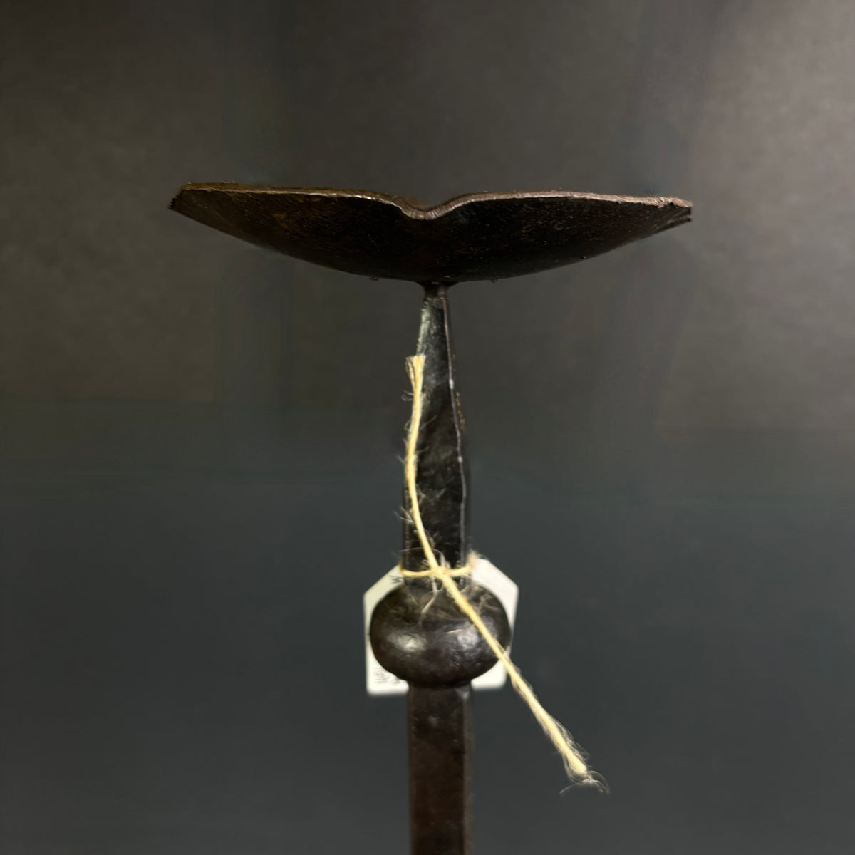 Antique Hand-Forged Wrought Iron Pricket Candlesticks c.1800–1850 | Pair | 59cm