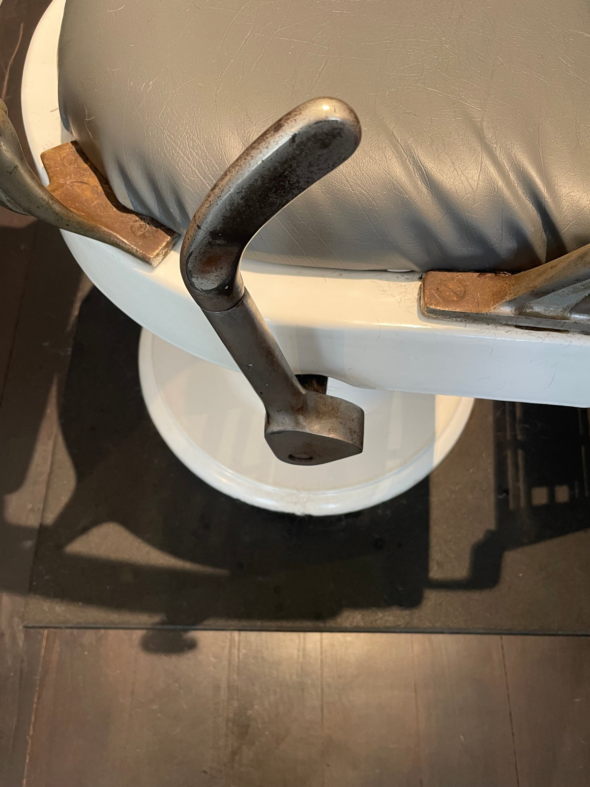 Pair of Vintage Raynor Hydraulic Barber Chairs – Fully Refurbished
