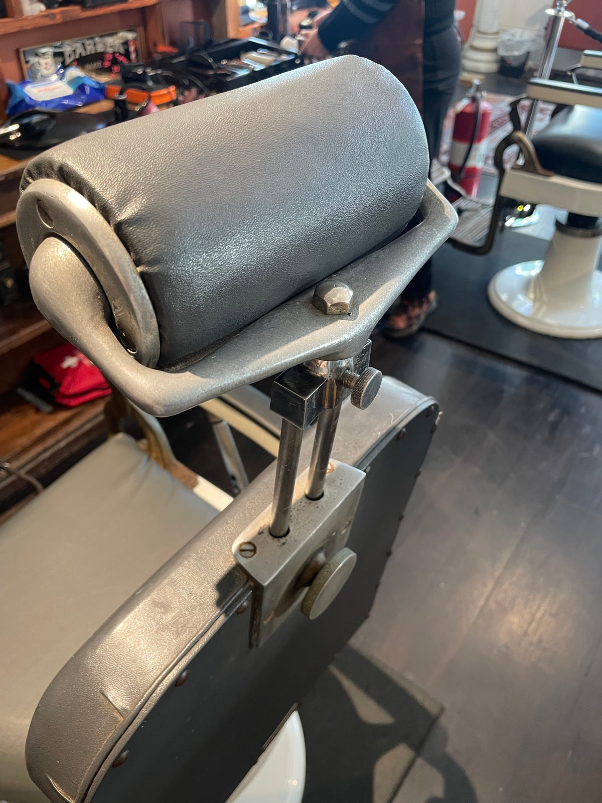 Pair of Vintage Raynor Hydraulic Barber Chairs – Fully Refurbished