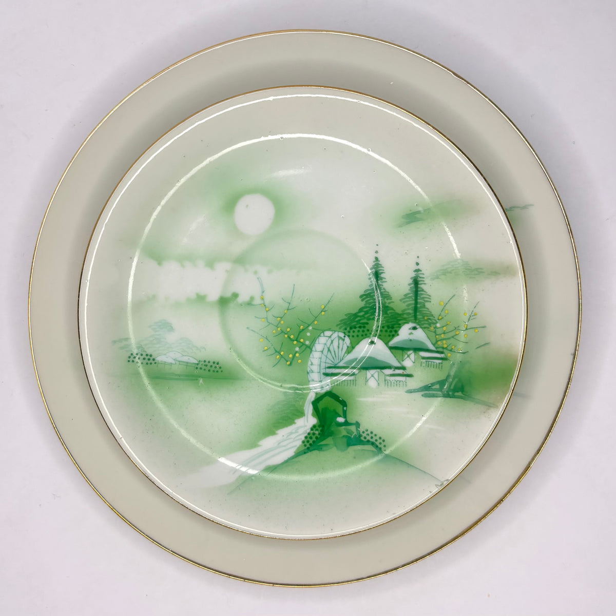 Vintage Hayasi China Kutani Lithophane Tea Set (c.1940s–60s)