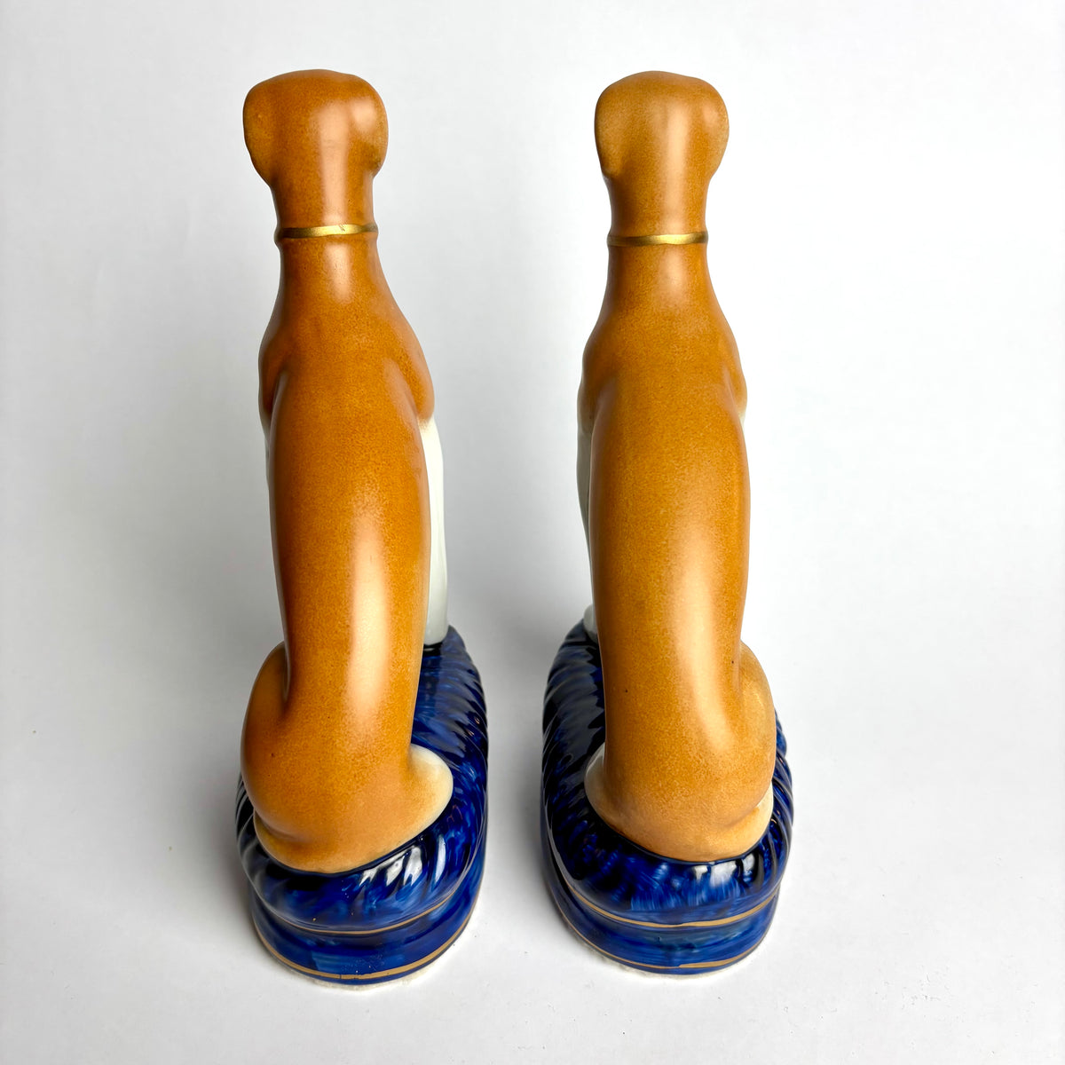 Pair of Greyhound Figurines
