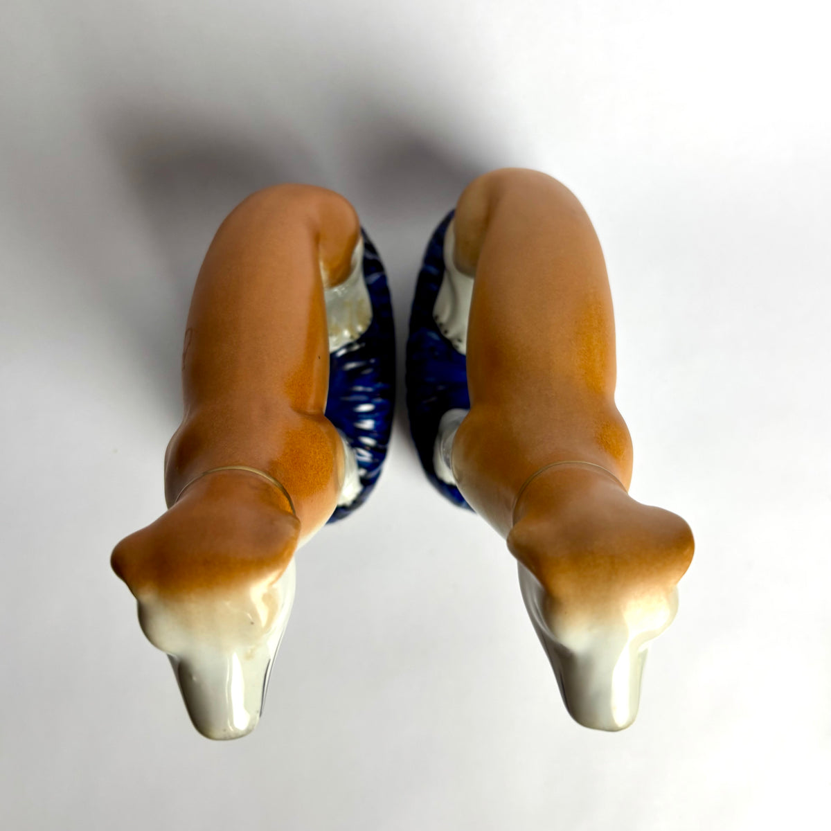 Pair of Greyhound Figurines