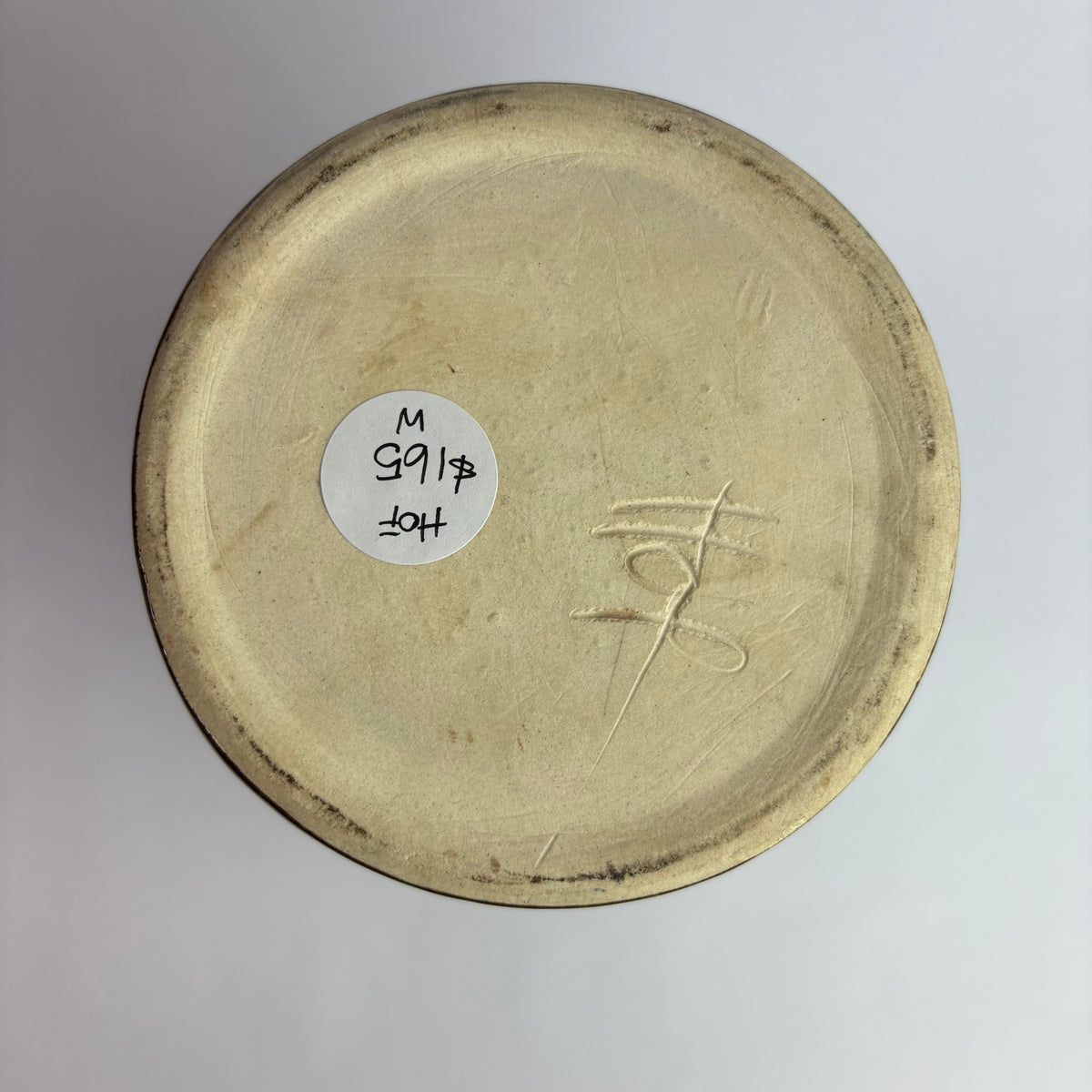 Höf Pottery Vase – 28cm – Olive & Brown Glaze – Western Australia Studio Ceramic