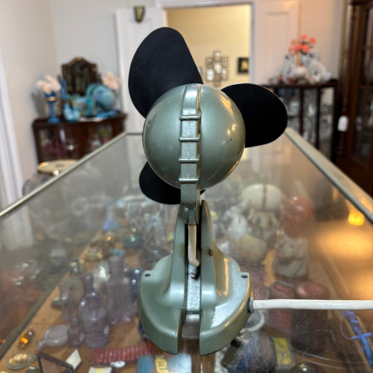 Vintage Space Age GEC 8-Inch Electric Desk Fan – Made in England c1960
