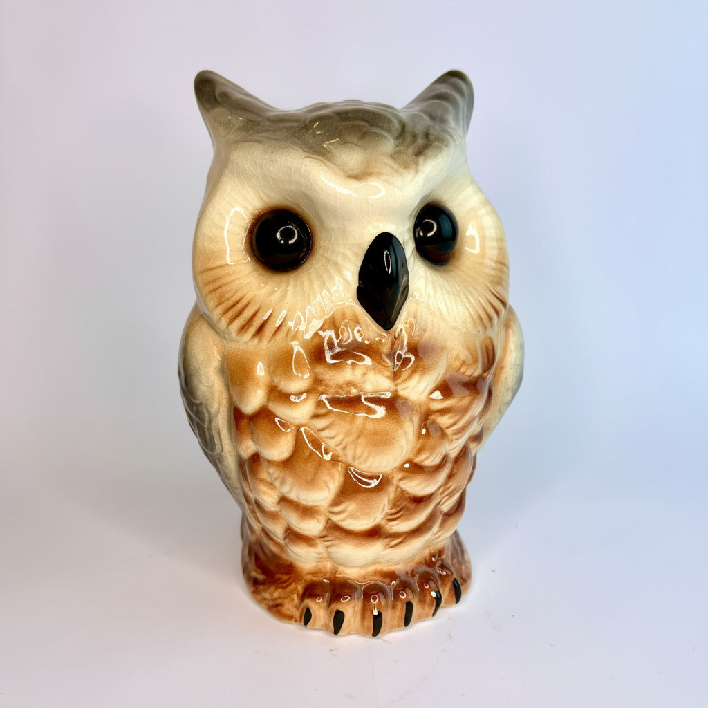 Wembley Ware Owl Figurine — c.1950s, Perth WA