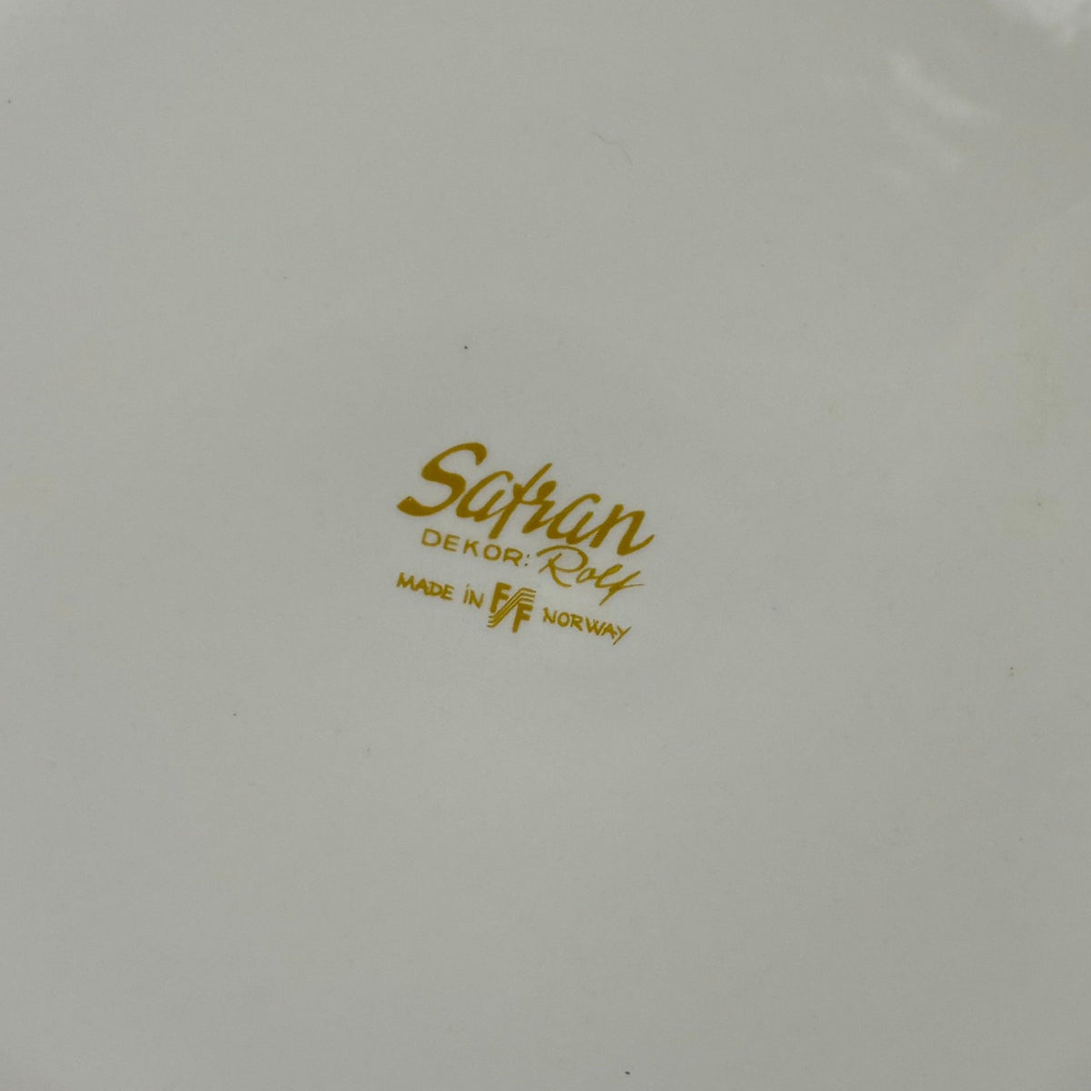 Figgjo Flint “Safran” Side Plate – Rolf Frøyland 1970s Scandinavian