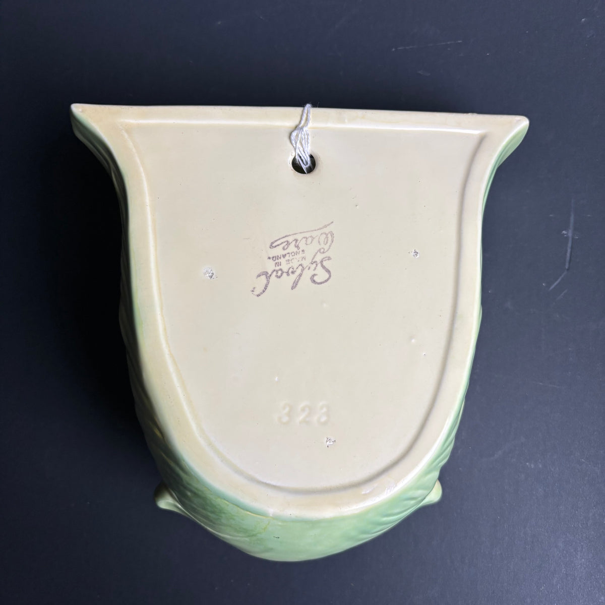 Sylvac England Rabbit Wall Pocket Vase Model 328 Mid Century