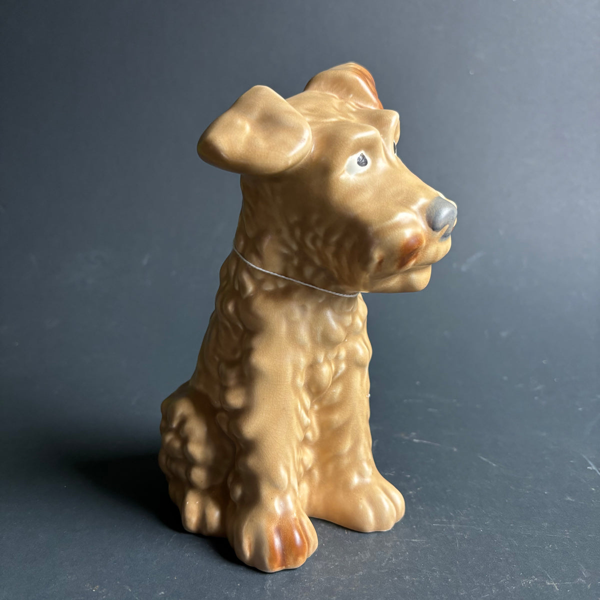 Sylvac England Terrier Dog Figurine Model 1379 Mid Century