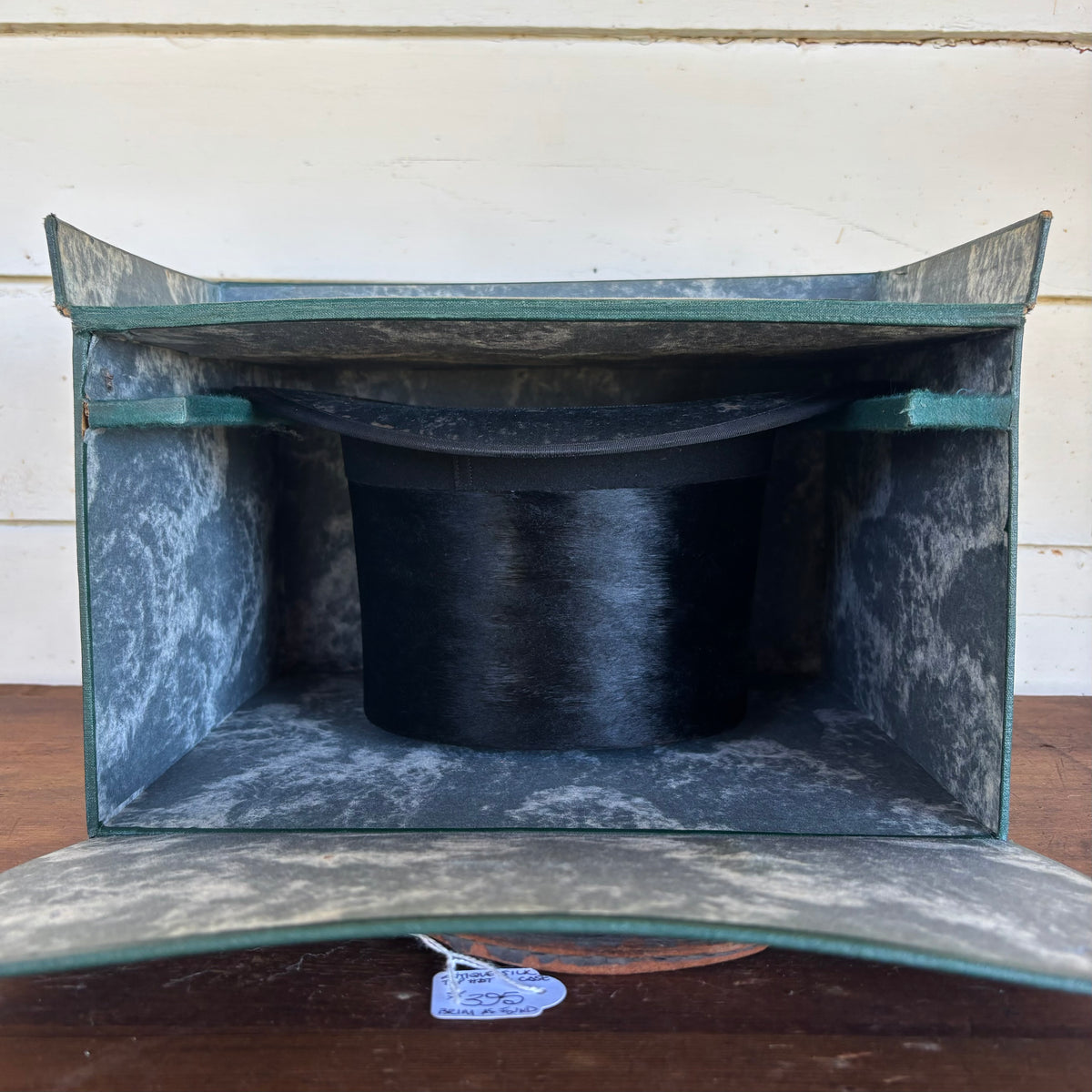 Antique Austin Reed & Co. London Top Hat — with Original Dunn & Co. Box