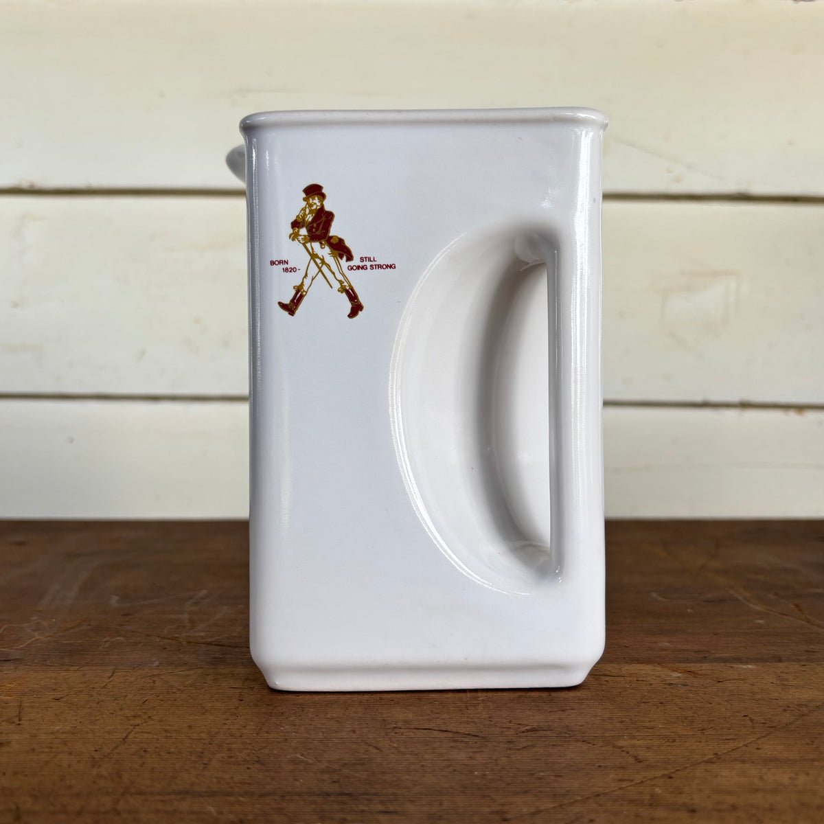 Vintage Johnnie Walker Red Label Ceramic Bar Jug (c.1970s–80s)