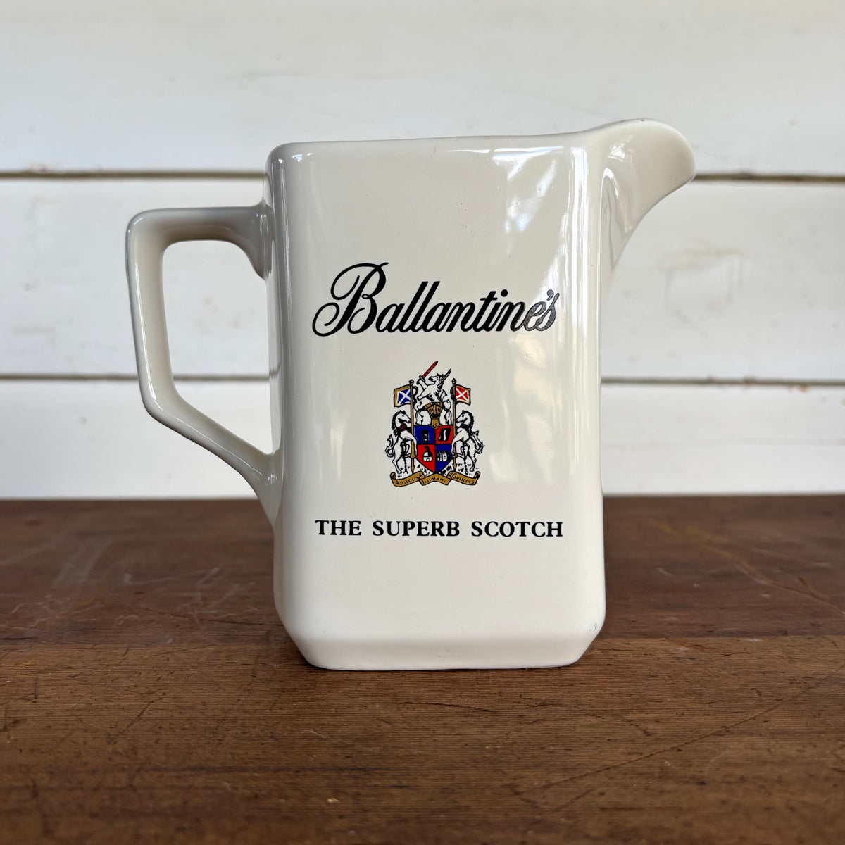 Ballantine’s “The Superb Scotch” Water Jug (Wade England)