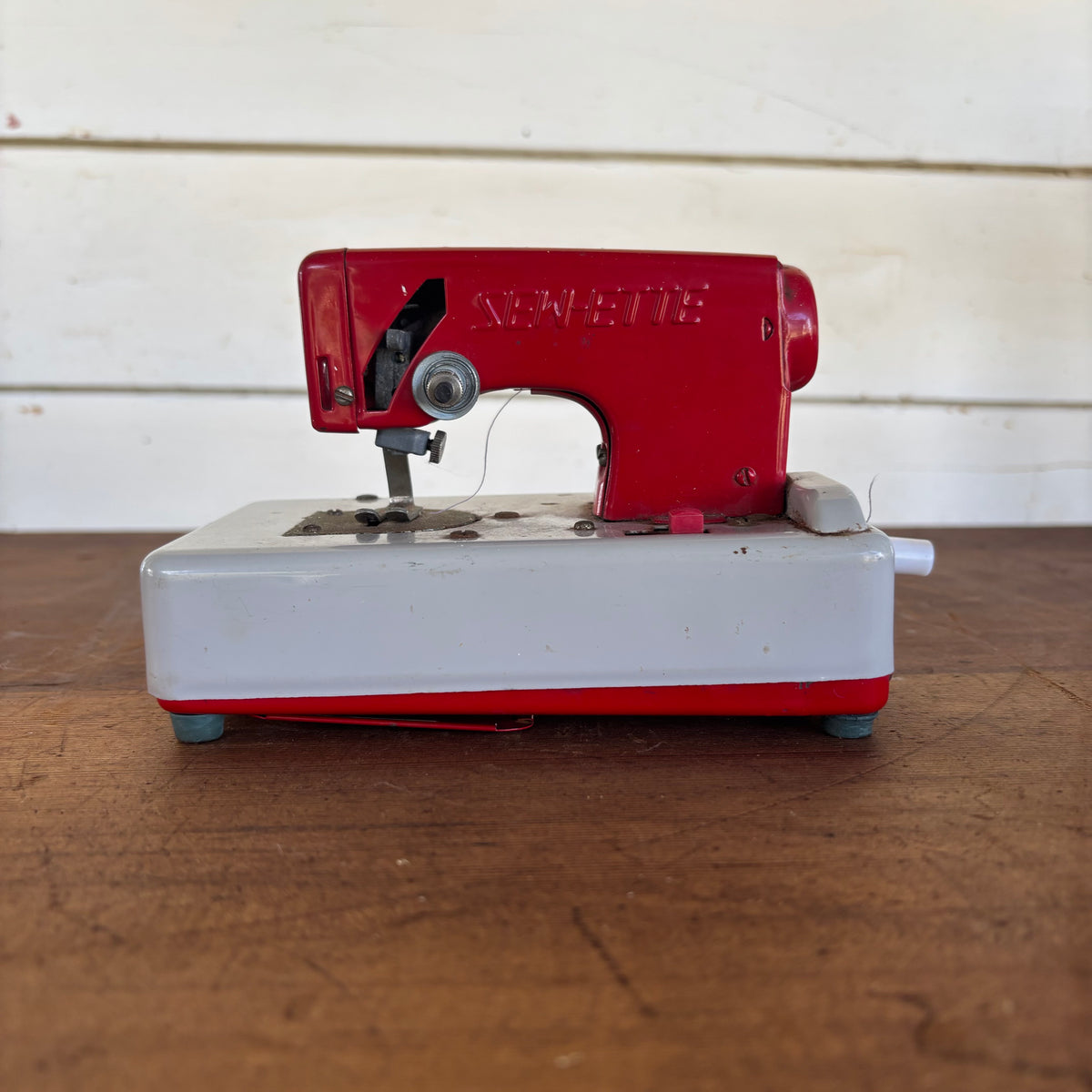 Vintage “Sew-ette” Toy Sewing Machine (1950s–60s)