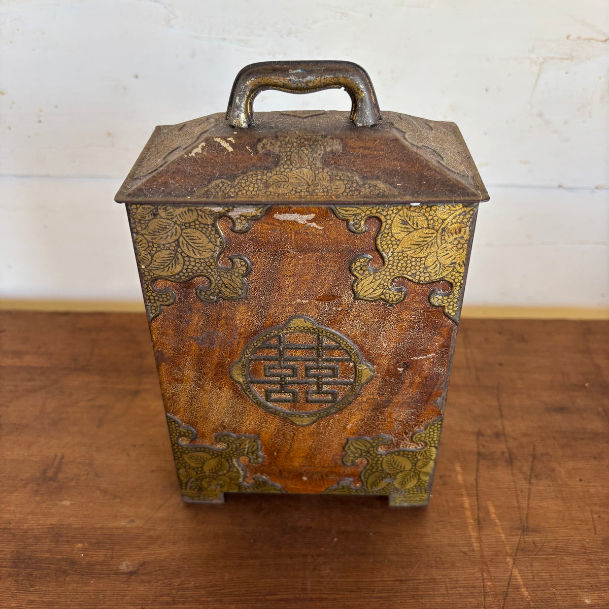 Japanese / Chinese Export Tea Caddy – c.1910–1930