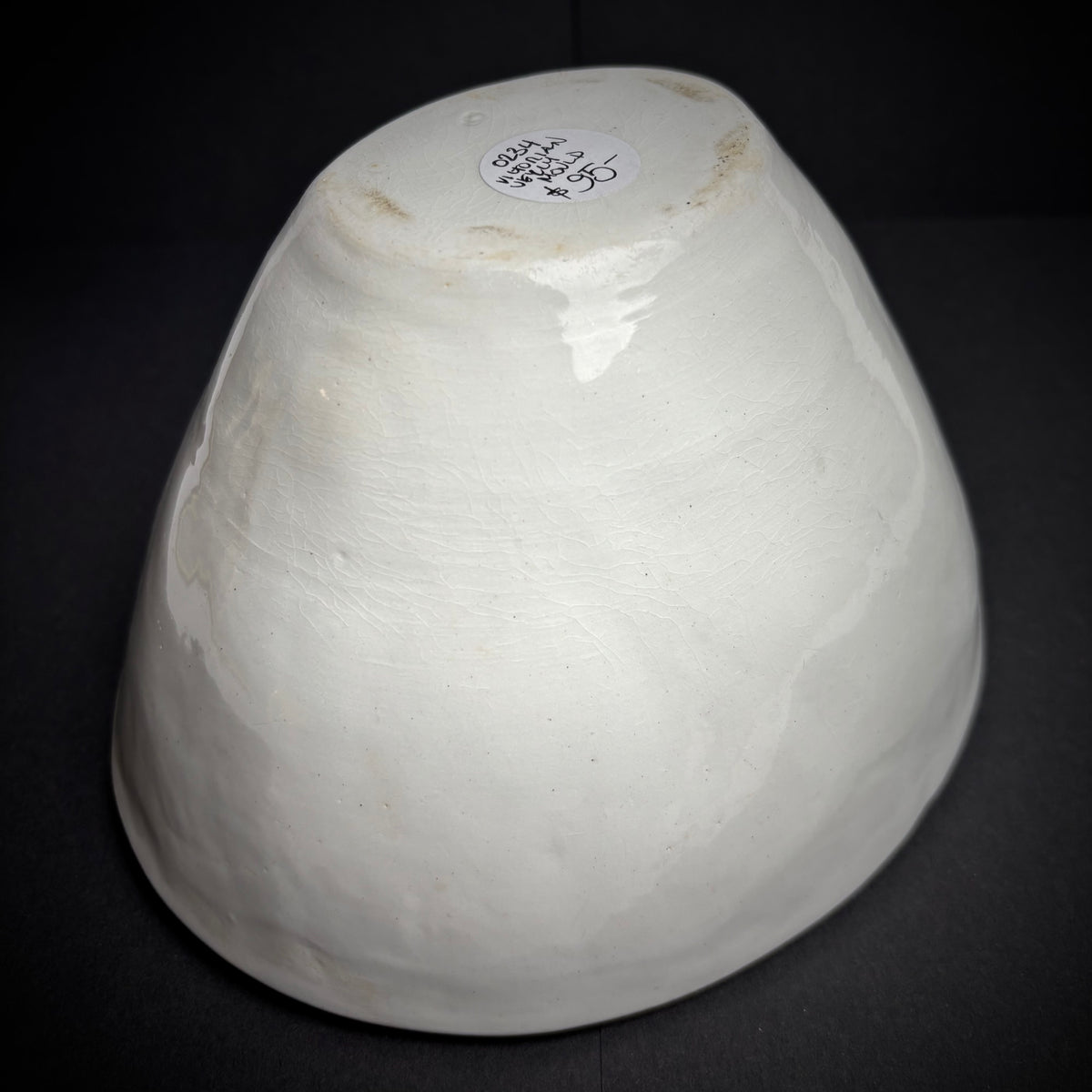 Large Victorian White Ceramic Jelly Mould English Kitchenalia