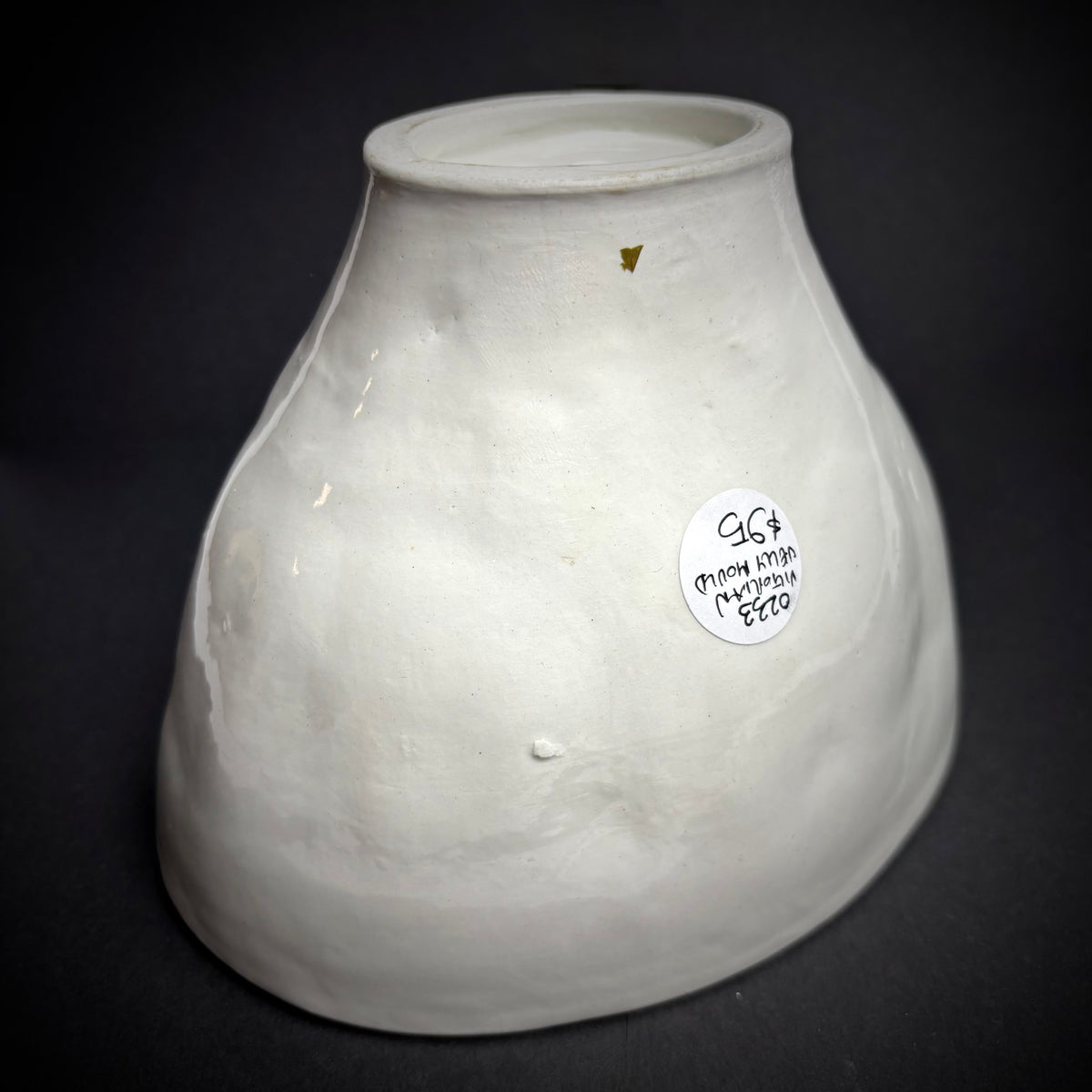 Large Victorian White Ceramic Jelly Mould English Kitchenalia