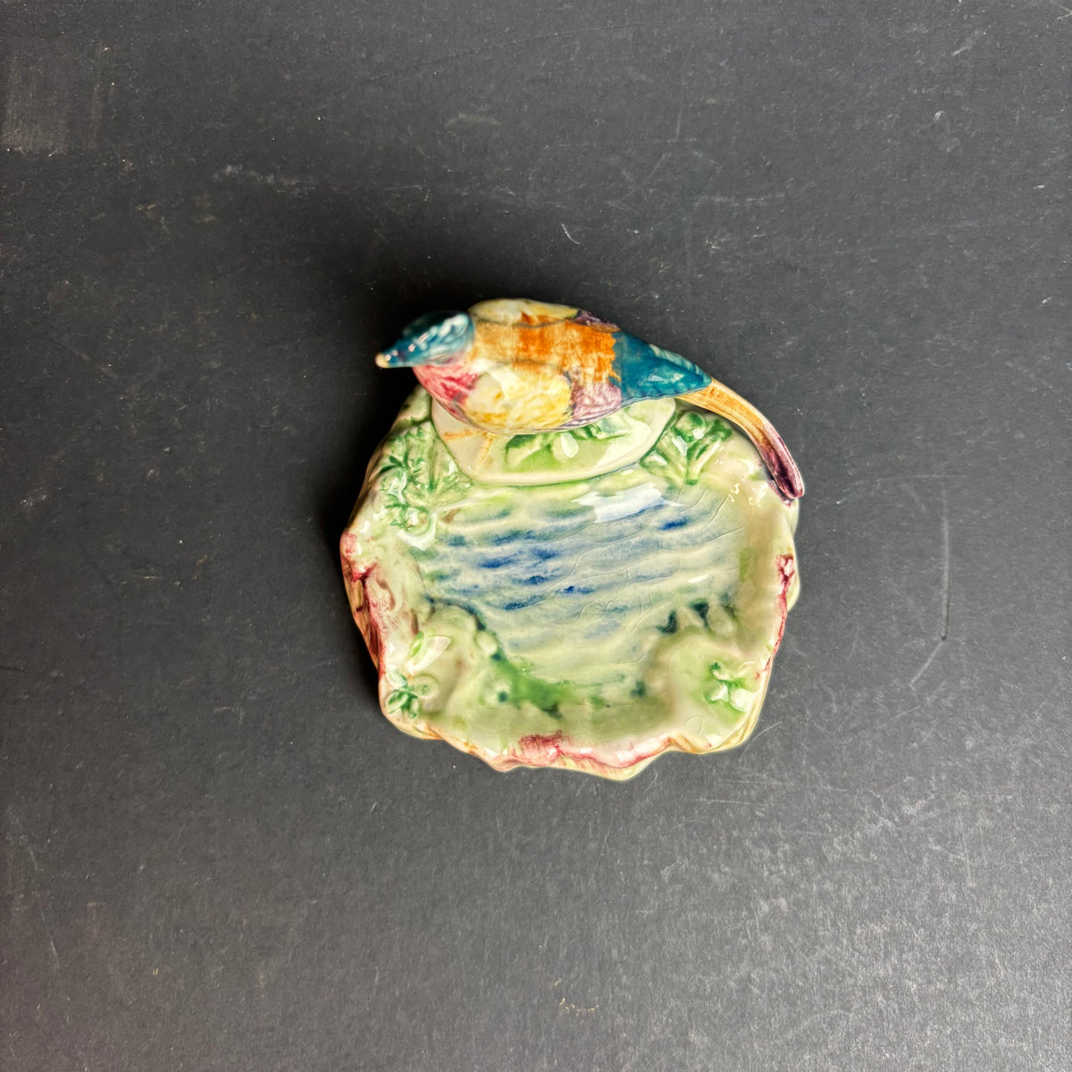 Beswick England Pheasant Trinket Dish – Vintage Ceramic Bird Pin Tray