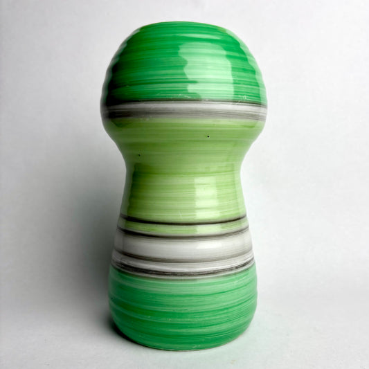 Shelley Pottery Art Deco Vase – Green