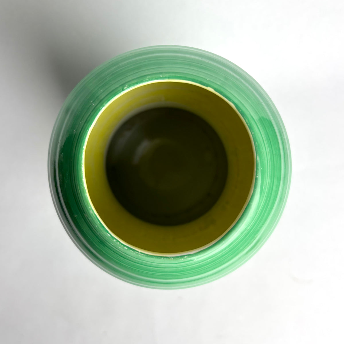 Shelley Pottery Art Deco Vase – Green