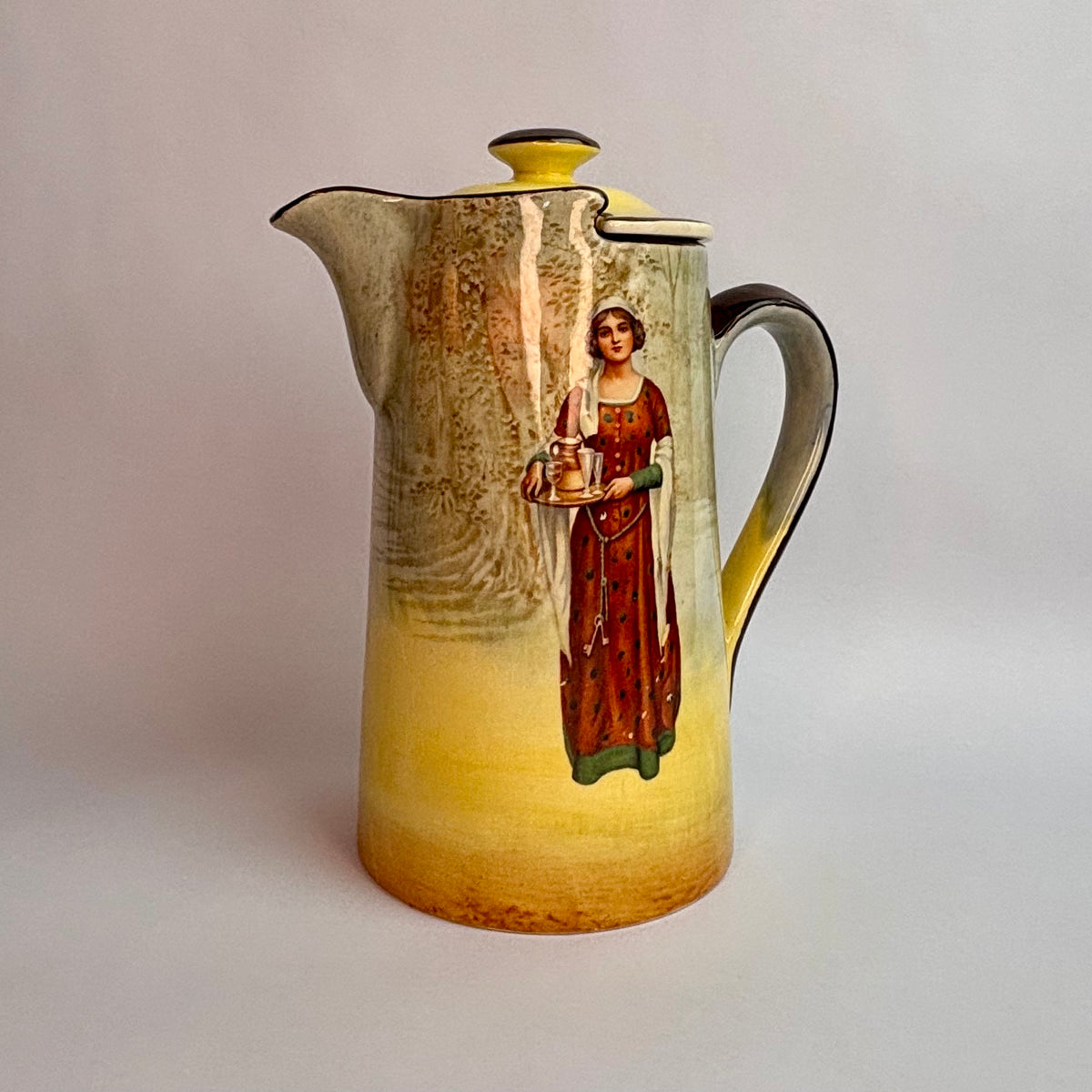 Royal Doulton Shakespeare Series Jug with Lid – Ann Page – England