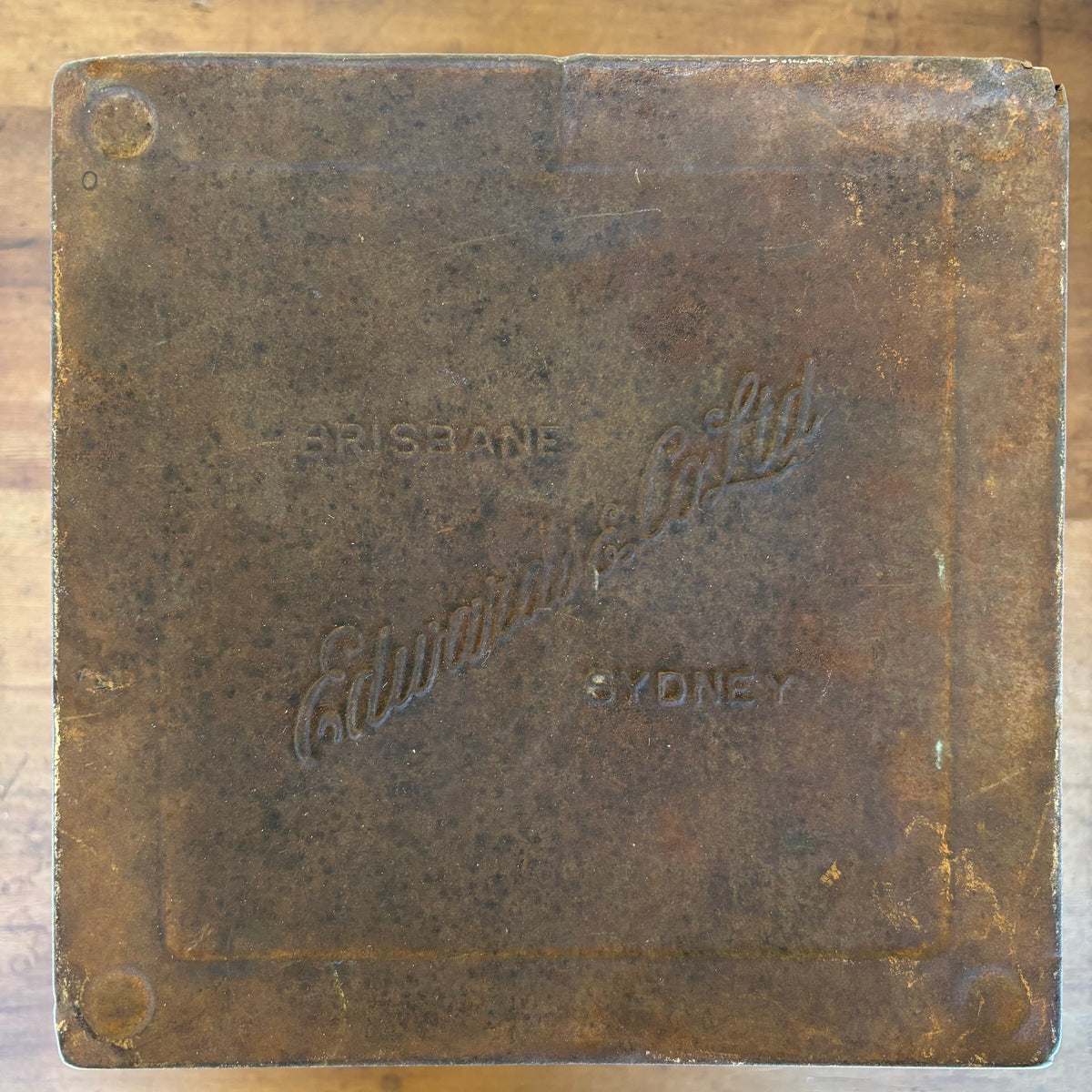 Edwards & Co. Pty. Ltd. – Ensign Tea Tin