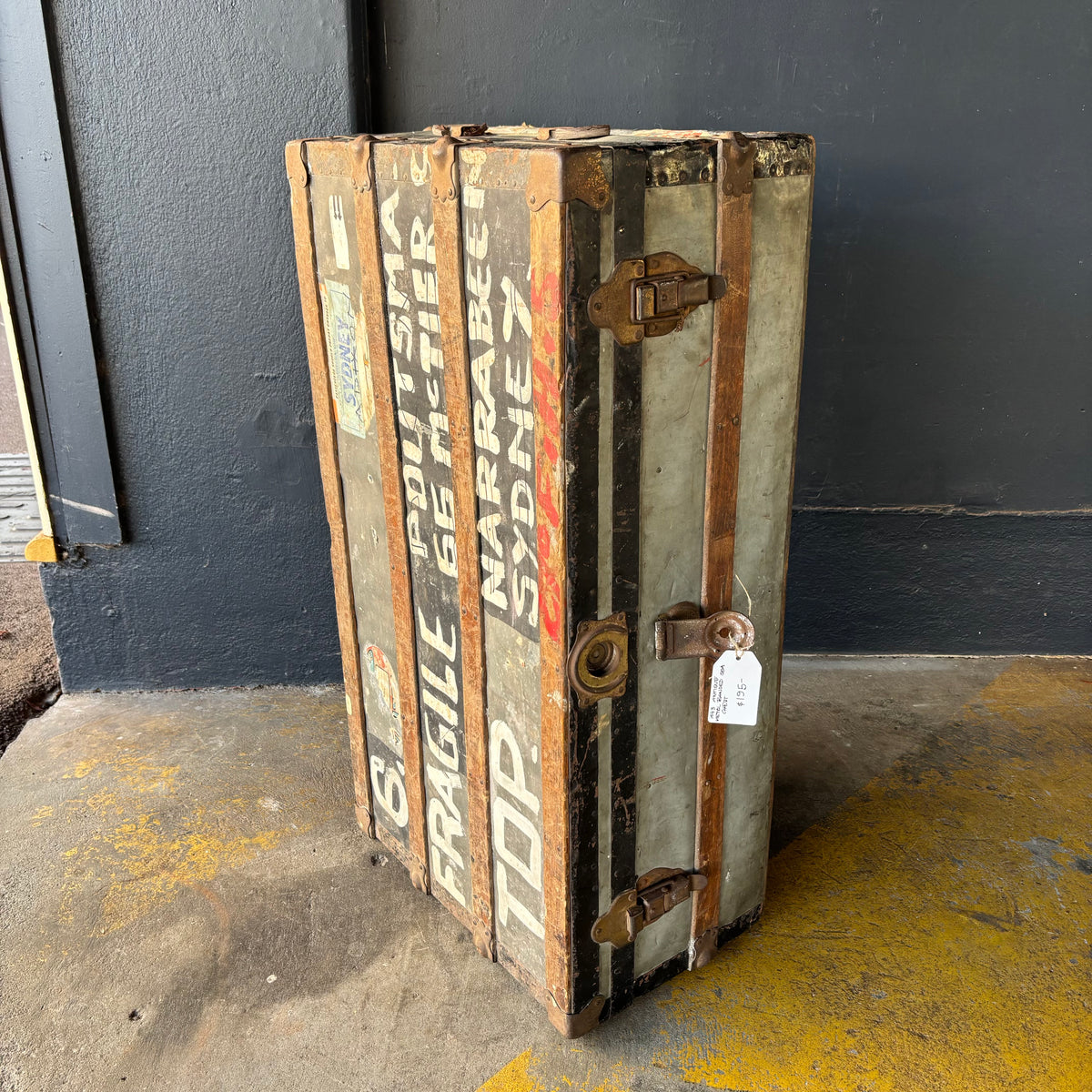 Dutch Immigrant Travel Trunk – Netherlands to Sydney