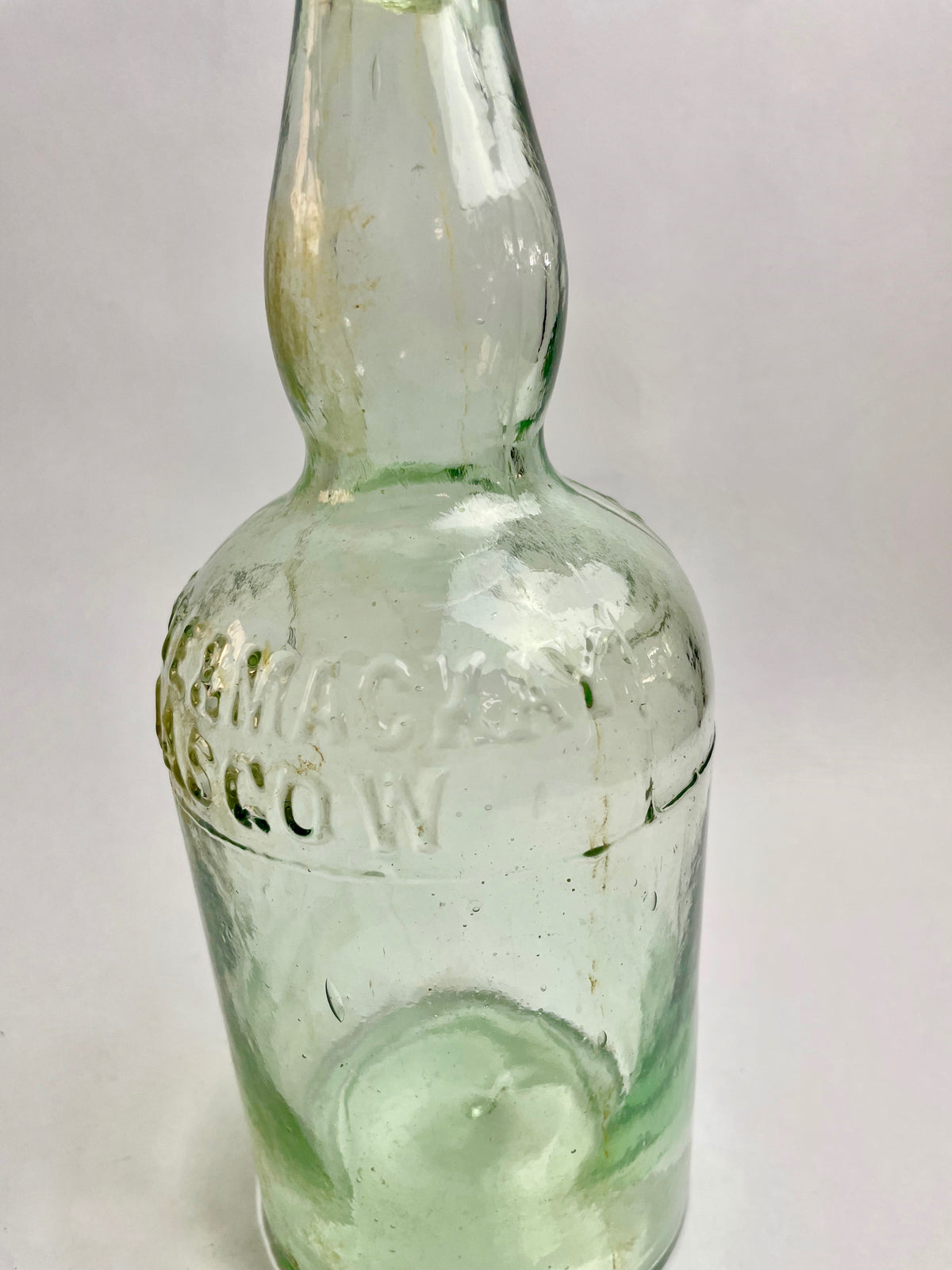 Whyte & Mackay Glasgow Embossed Whisky Bottle c.1880s–1900s