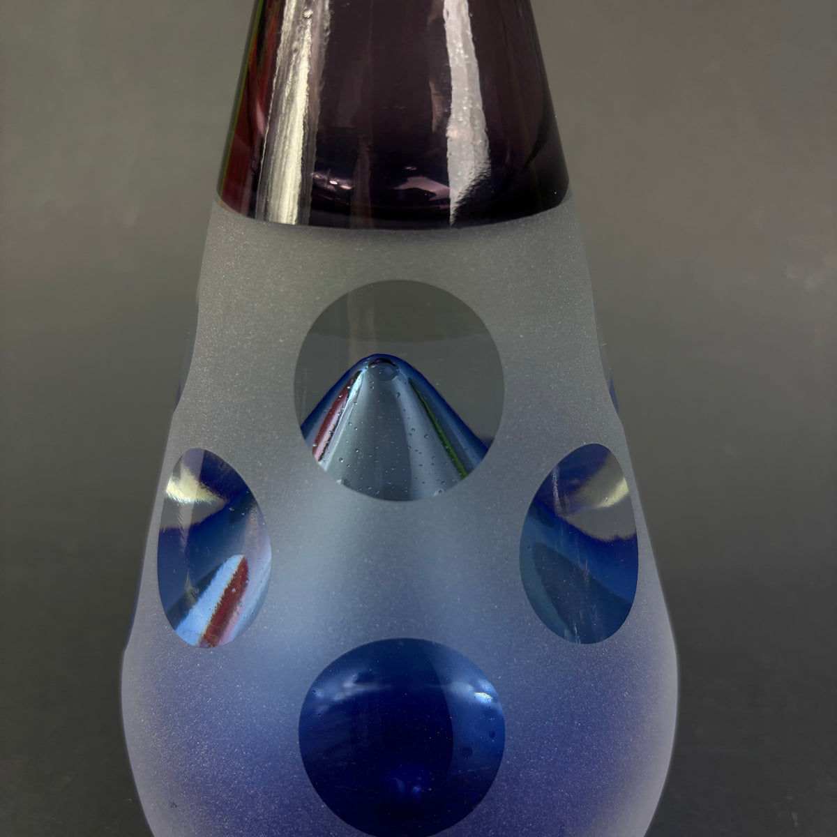Signed De Simo RG.3.016.90 Italian Art Glass Sculpture c.1990