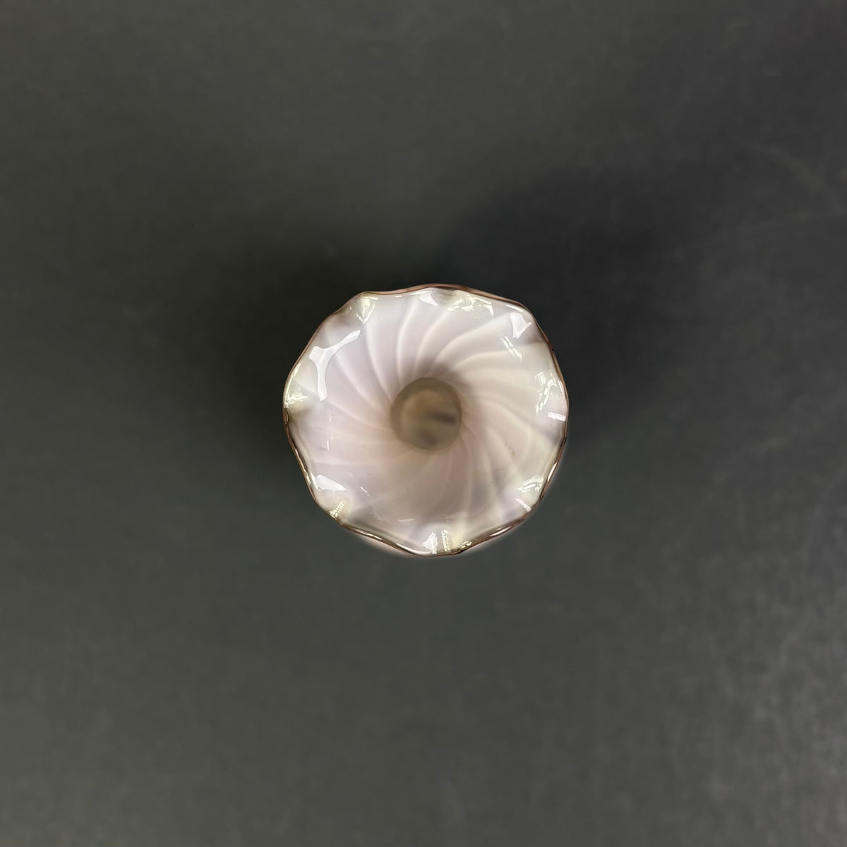 Vintage Murano Style Swirl Art Glass Bud Vase