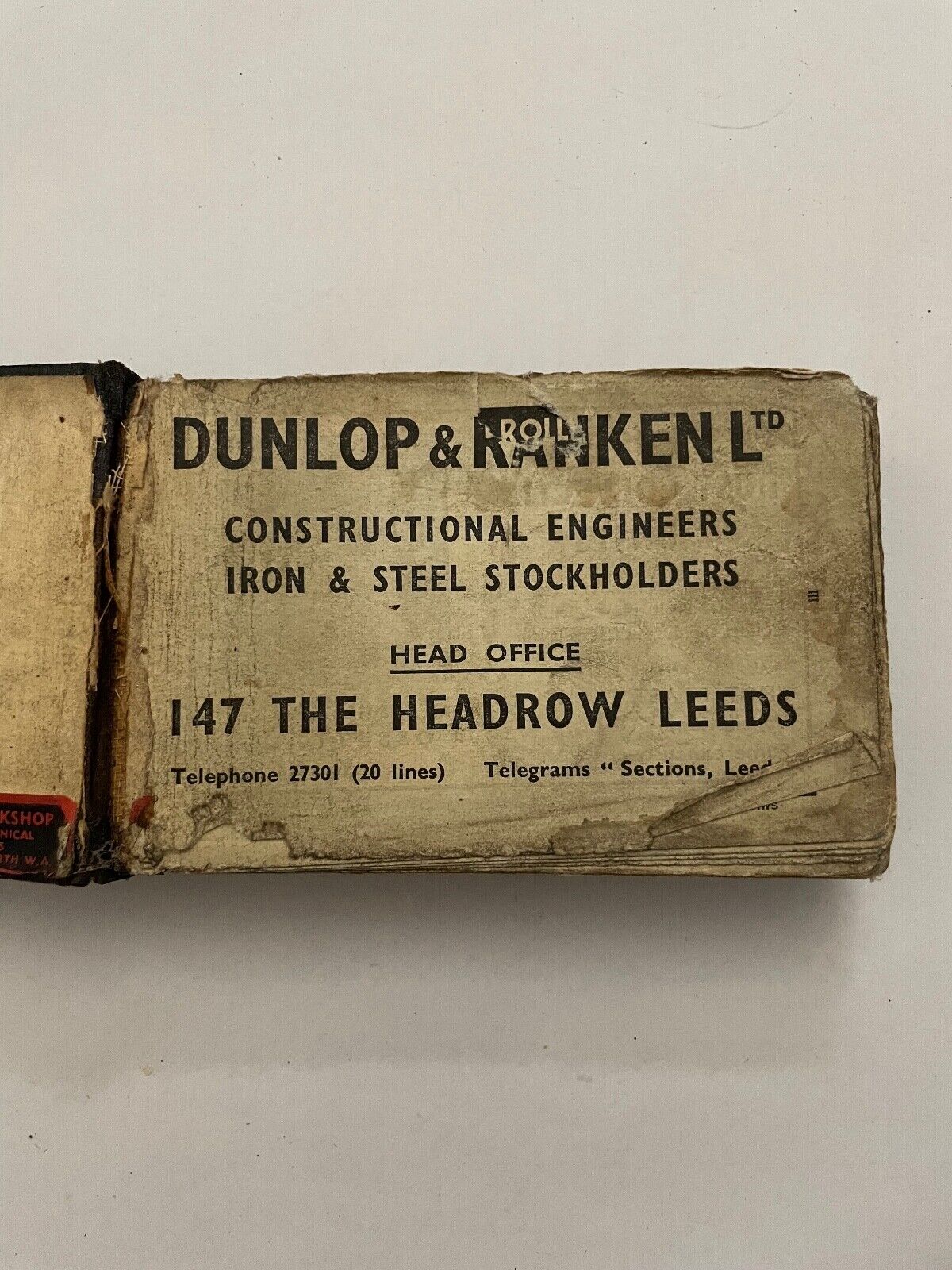 Dunlop & Ranken Ltd steel catalogue