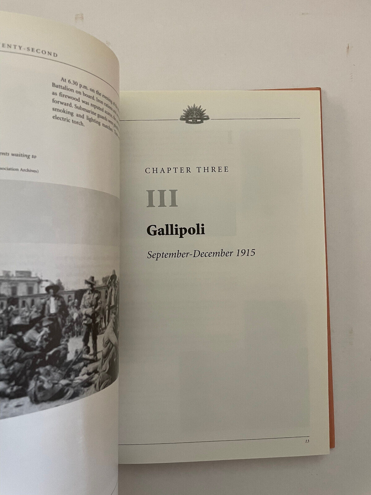 'With The Twenty-Second'. A History of the Twenty-Second Battalion AIF Hardcover
