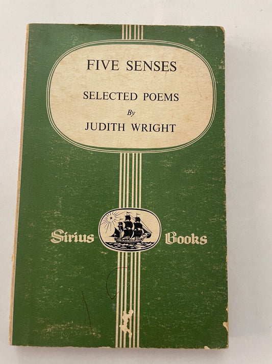 Five Senses By Judith Wright (Paperback, 1964)