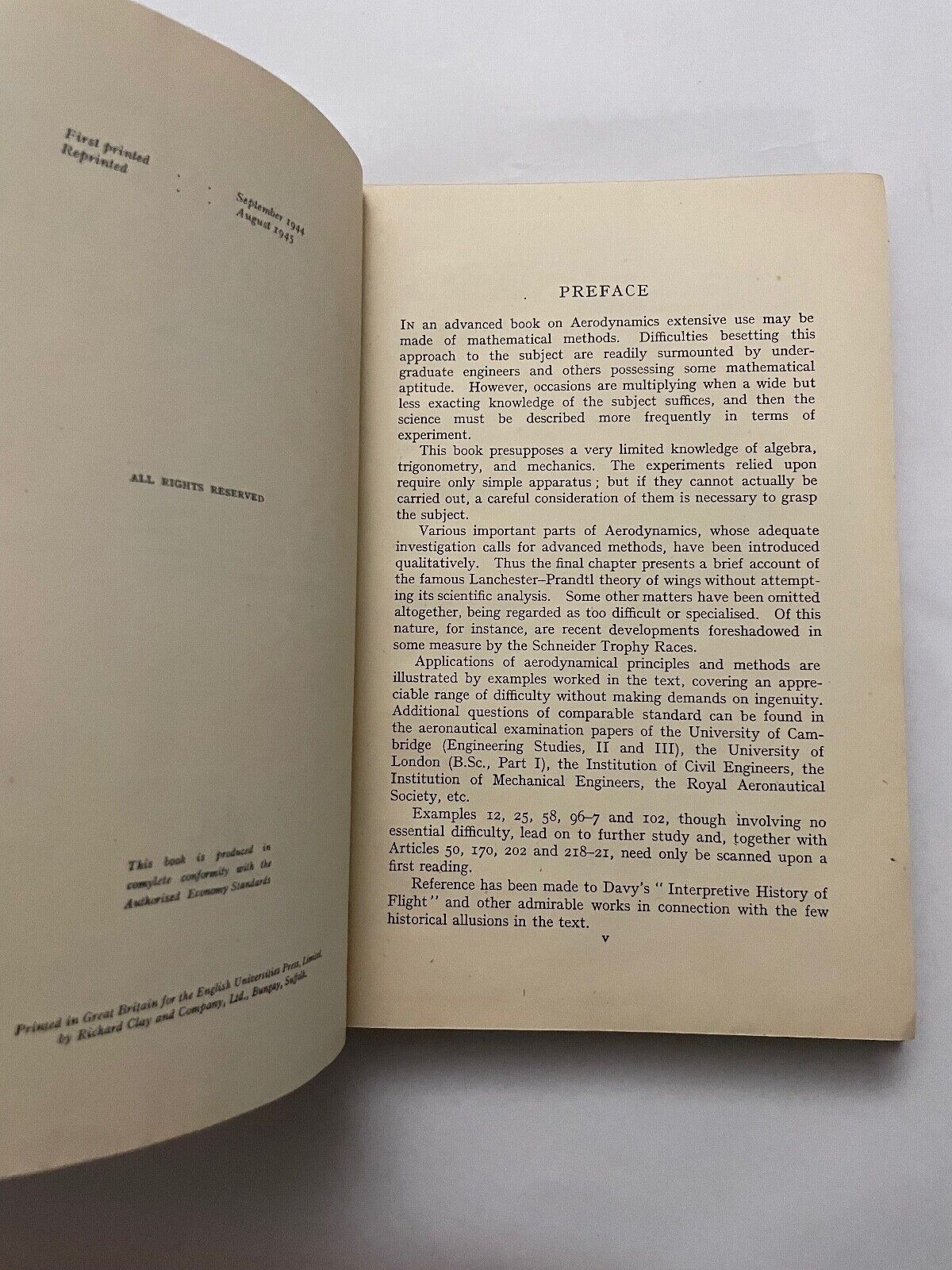 A complete course in elementary aerodynamics: with experiments and examples