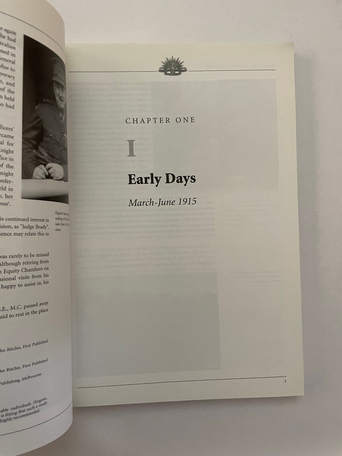 'With The Twenty-Second'. A History of the Twenty-Second Battalion AIF Softcover