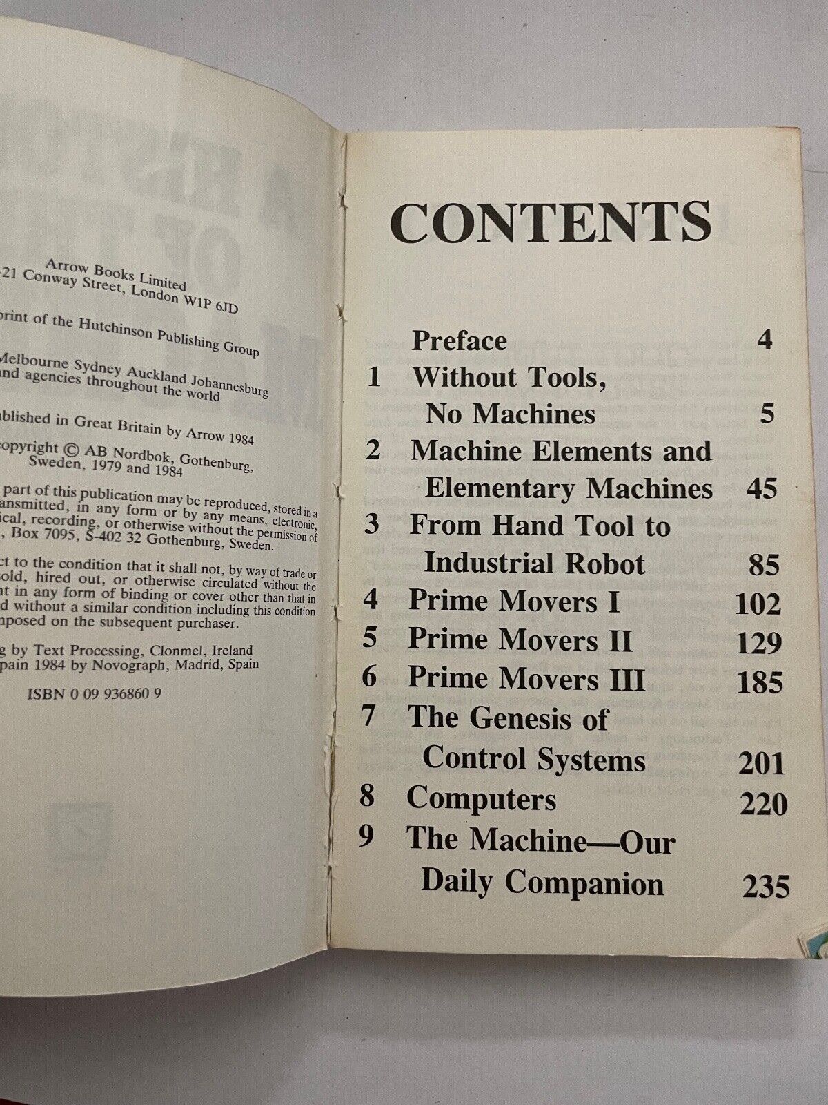 A History of the Machine, Strandh, Sigvard