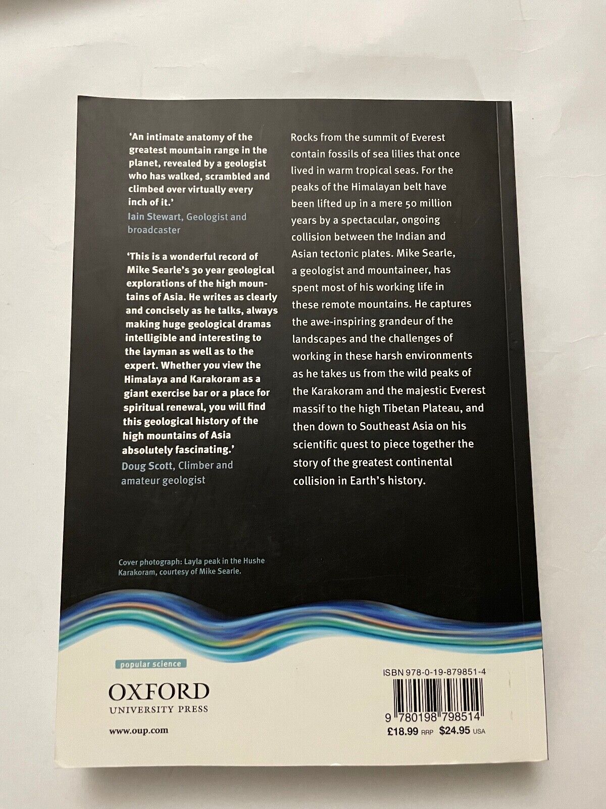 Colliding Continents: A geological exploration of the Himalaya, Karakoram, and T