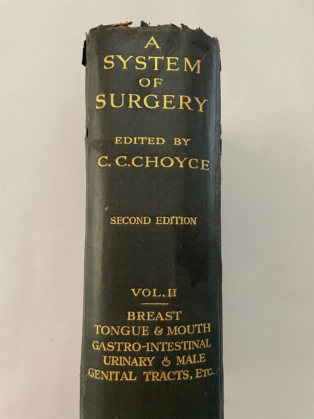 A System of Surgery by CC Choyce